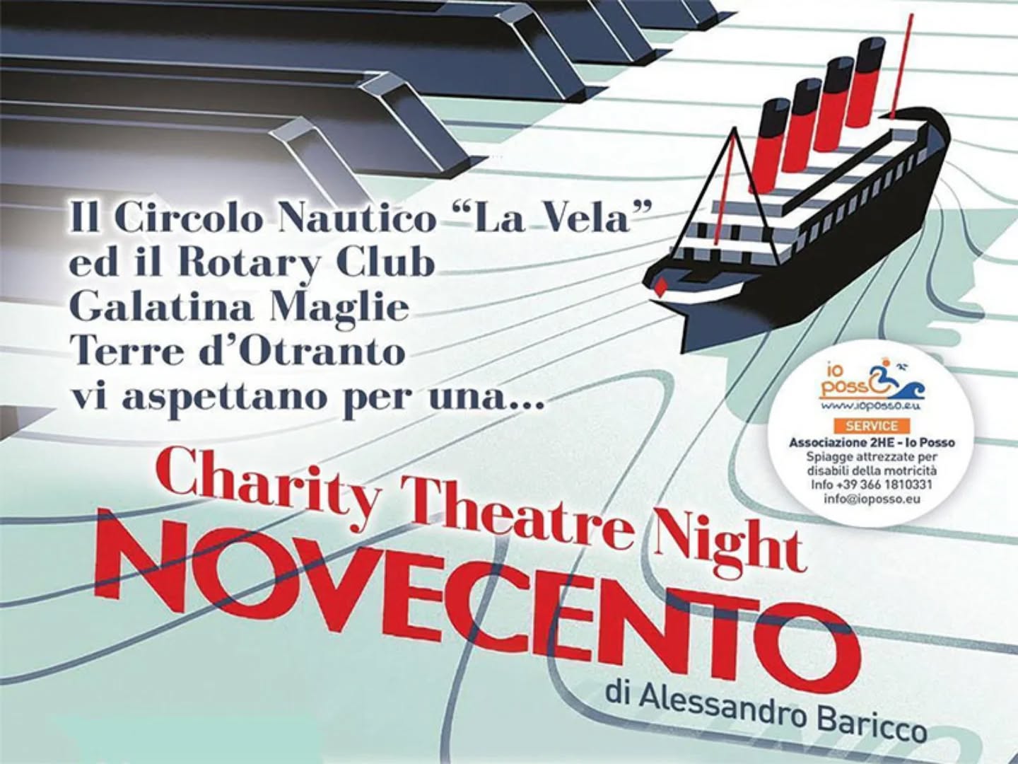 Il Rotary Club di Galatina presenta “Novecento” con la performance dell’attore Alessio Di Clemente.
🌐 www.galatina24.it