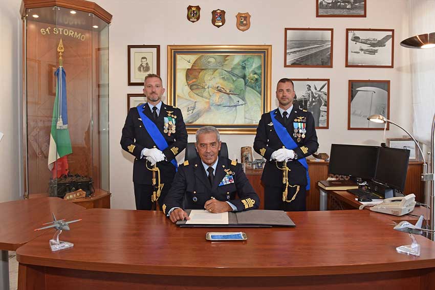 Il Colonnello Vito Conserva è il nuovo Comandante del 61° Stormo di ...