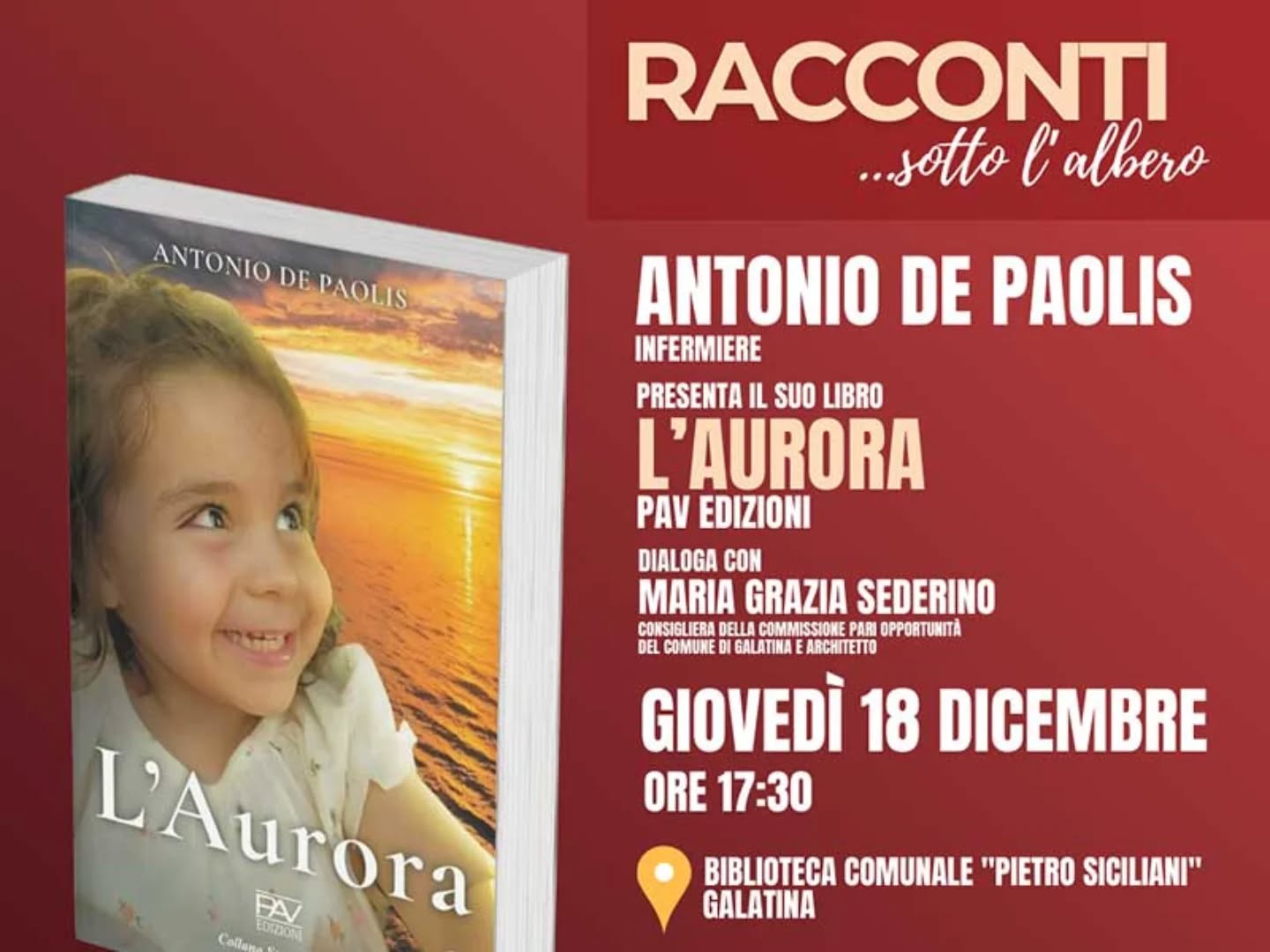 Al Nodo Galattica di Galatina continuano i “Racconti… sotto l’albero”.

🌐 www.galatina24.it
