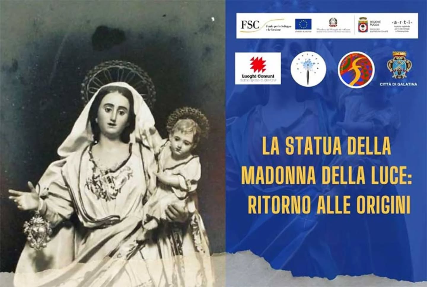 Galatina: presentazione degli atti del convegno sulla statua della Madonna della Luce.

🌐 www.galatina24.it