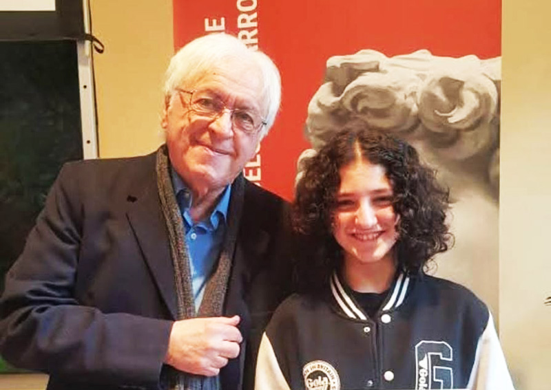 Cristina Tundo del Liceo Colonna di Galatina vince il Premio “Michelangelo Buonarroti” (sezione Pittura) Cristina Tundo del Liceo Colonna di Galatina vince il Premio “Michelangelo Buonarroti” (sezione Pittura)