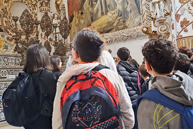 Gli studenti del Polo 3 di Galatina e Noha esplorano le meraviglie del Sud Italia Gli studenti del Polo 3 di Galatina e Noha esplorano le meraviglie del Sud Italia