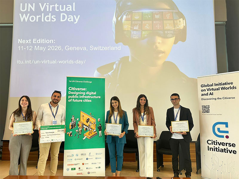 UniSalento vince la prestigiosa competizione internazionale “Citiverse Challenge” UniSalento vince la prestigiosa competizione internazionale “Citiverse Challenge”