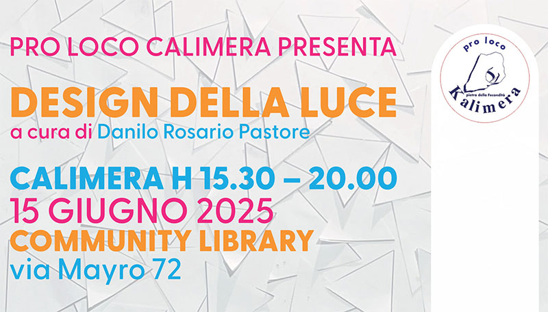 A Calimera per la “Festa dei lampioni” di scena il design della luce A Calimera per la “Festa dei lampioni” di scena il design della luce