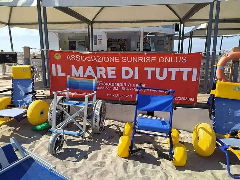 Parte il progetto di fisioterapia e talassoterapia “Il Mare di tutti 2025” Parte il progetto di fisioterapia e talassoterapia “Il Mare di tutti 2025”