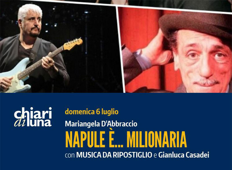Si apre a Maglie “Chiari di Luna” con un omaggio a Eduardo De Filippo e Pino Daniele Si apre a Maglie “Chiari di Luna” con un omaggio a Eduardo De Filippo e Pino Daniele