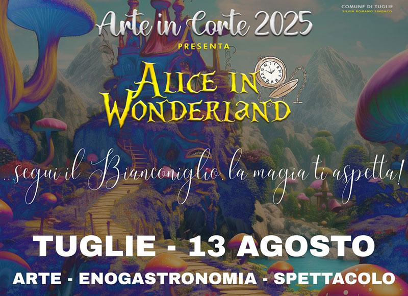 “Arte in corte” presenta il mondo fantastico di “Alice in wonderland” “Arte in corte” presenta il mondo fantastico di “Alice in wonderland”