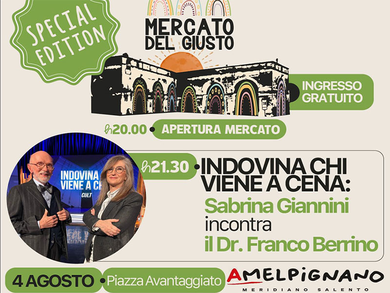 “Indovina chi viene a cena?”. Ospiti la giornalista RAI Sabrina Giannini e l’epidemiologo Franco Berrino “Indovina chi viene a cena?”. Ospiti la giornalista RAI Sabrina Giannini e l’epidemiologo Franco Berrino
