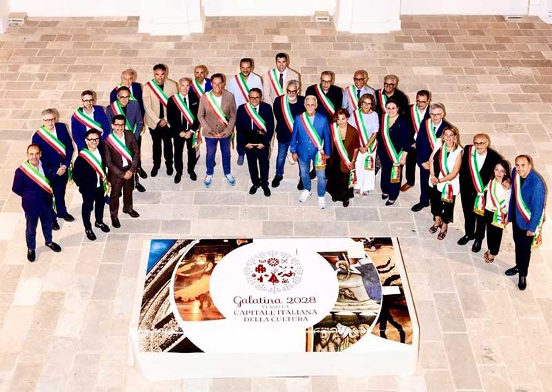 50 Comuni firmano il Patto per Galatina Capitale Italiana della Cultura 2028 50 Comuni firmano il Patto per Galatina Capitale Italiana della Cultura 2028