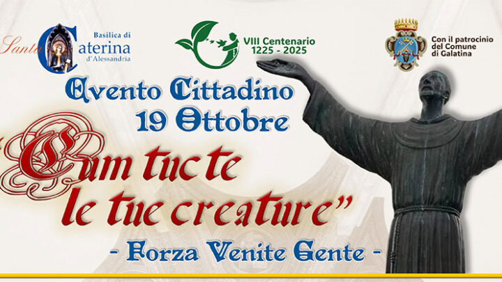 “Forza venite gente” per le vie della città di Galatina con Francesco e Chiara