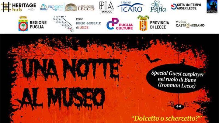 “Una notte al museo”, un’esperienza unica tra arte, mistero ed emozione