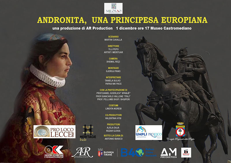 “Andronita, una Principesa Europiana”, un film che valorizza la memoria condivisa tra Italia e Albania