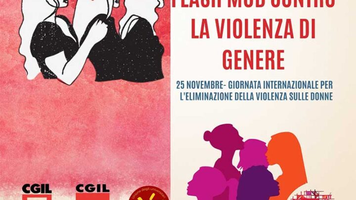 Un flash mob come ideale abbraccio generazionale per dire no alla violenza sulle donne