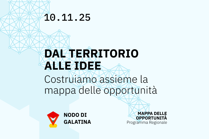 Il nodo Galattica di Galatina organizza l’incontro “Dal territorio alle idee”