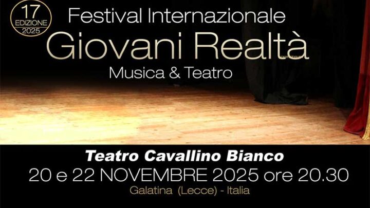 Festival Internazionale “Giovani Realtà”, due serate in musica con i finalisti del concorso