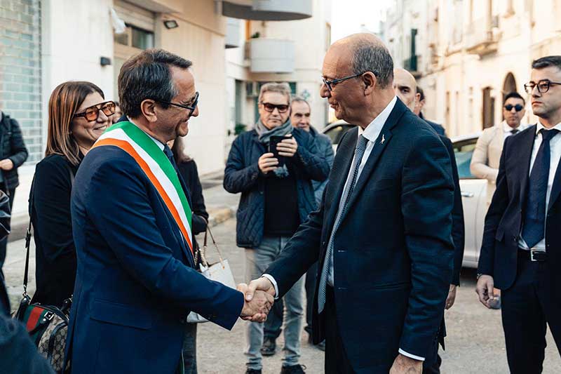 Galatina: il ministro Valditara incontra studenti, docenti e dirigenti degli istituti scolastici della città