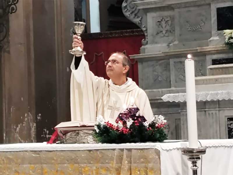 Don Lucio Greco nuovo Padre Spirituale della Confraternita della Madonna del Carmine di Galatina