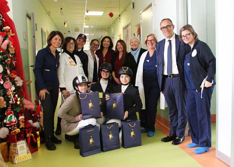 “Natale con la FISE”: un messaggio di solidarietà e condivisione ai piccoli pazienti