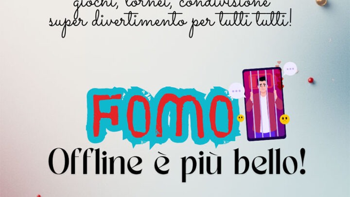 “FOMO – Offline è più bello!”: continuano le iniziative promosse da ASD Secyd di Noha