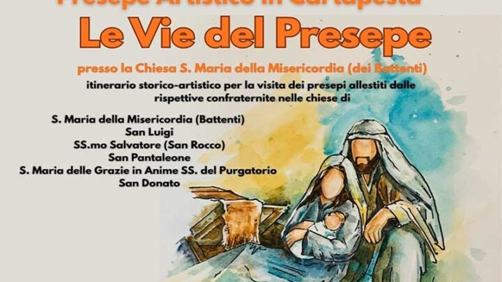 “Le vie del Presepe” per promuovere la tradizione e valorizzare il centro storico