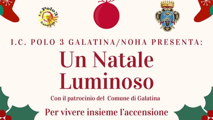 Natale 2025: un ricco cartellone di appuntamenti per il Polo 3 di Galatina-Noha
