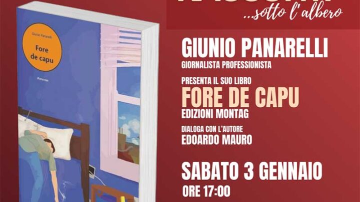 Al Nodo Galattica di Galatina, presentazione del libro “Fore de Capu” di Giunio Panarelli