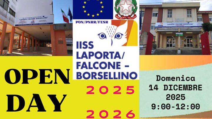 Open Day all’IISS “Laporta/Falcone-Borsellino” di Galatina