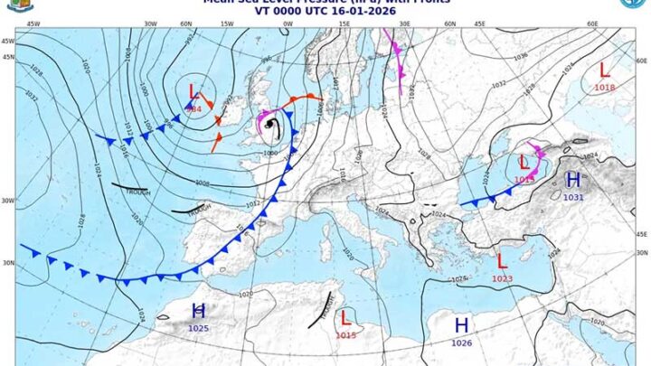 Bollettino meteo Salento valido per il giorno 15 gennaio 2026 e aggiornamento