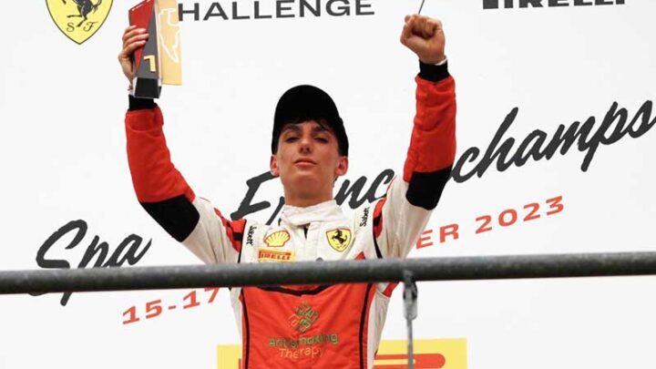 Il giovane pilota Eliseo Donno pronto a conquistare i circuiti mondiali più prestigiosi