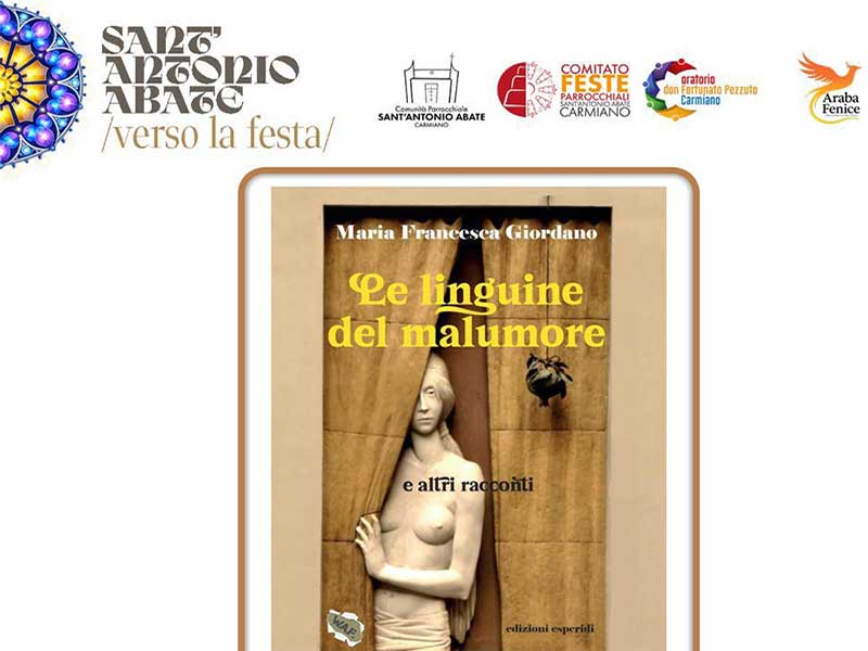 Maria Francesca Giordano presenta “Le linguine del malumore e altri racconti”