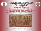 All’Università Popolare di Galatina una conferenza sulla figura di Anna di Bisanzio
