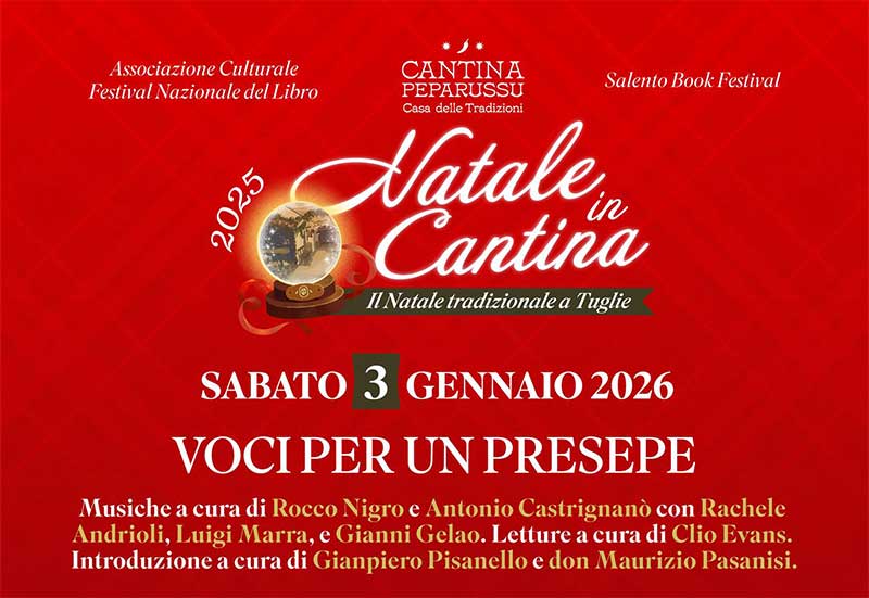 “Voci per un presepe”, concerto con musiche di Rocco Nigro e Antonio Castrignanò