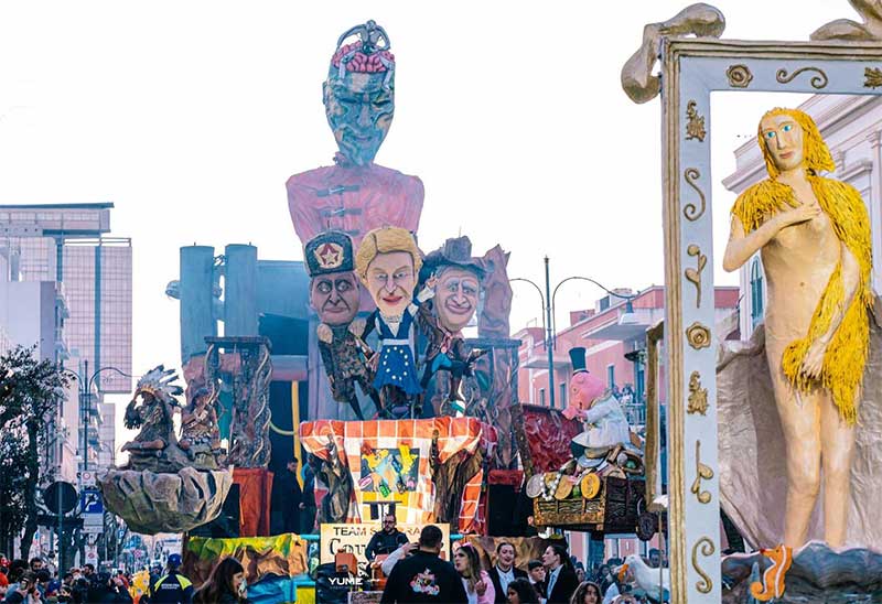 La tradizione della lavorazione della cartapesta e i riti storici. Torna lo Storico Carnevale di Gallipoli