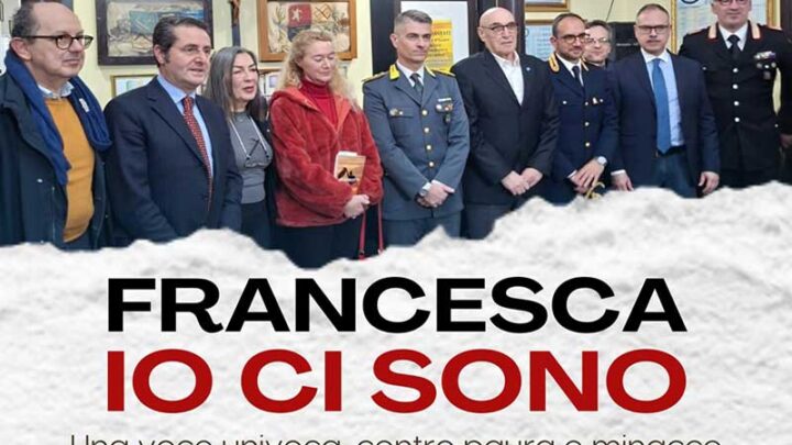 “FRANCESCA, IO CI SONO”. La richiesta di una voce sola e il sostegno incondizionato alla Giudice Mariano