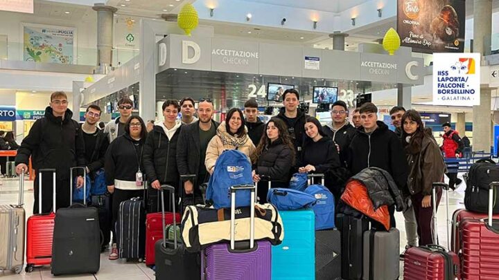 Viaggio di formazione scuola-lavoro per gli studenti dell’I.I.S.S. “Laporta/Falcone-Borsellino”