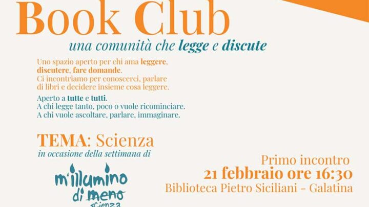 A Galatina nasce il “Book Club – Una comunità che legge”