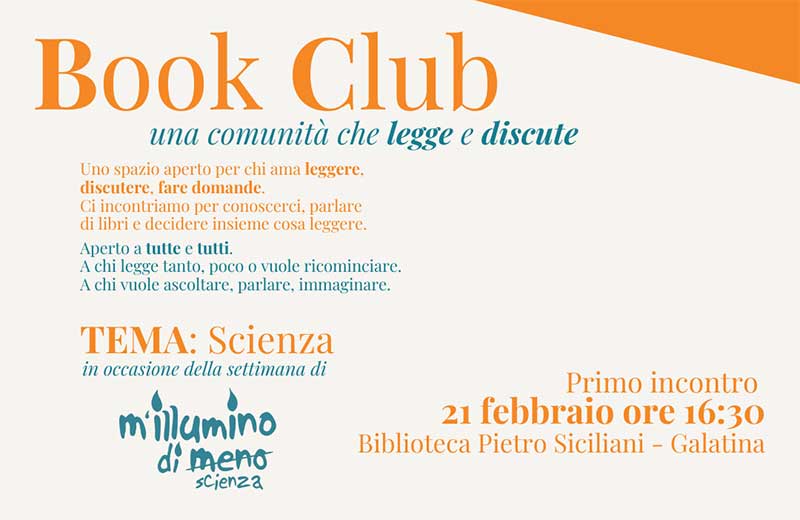 A Galatina nasce il “Book Club – Una comunità che legge”