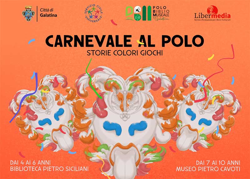 “Carnevale al Polo”: arte e storie per bambini al museo e alla biblioteca di Galatina