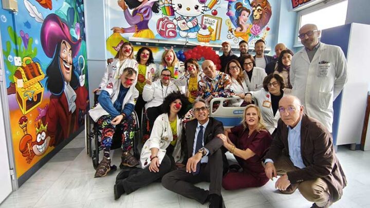 Donata l’umanizzazione pittorica della stanza pediatrica del reparto di Oculistica del “Vito Fazzi”
