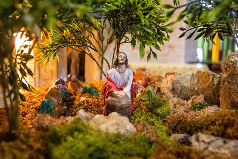 La quinta edizione del Presepe pasquale nel Centro pastorale “Opere Antoniane” di Cutrofiano