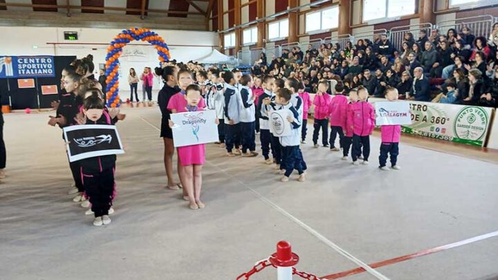 Galatina: grande successo per la fase territoriale del campionato nazionale di ginnastica ritmica