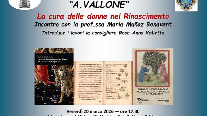 L’Università Popolare di Galatina organizza l’incontro “La cura delle donne nel Rinascimento”