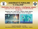 “IA debole e intelligenza umana”. Un incontro all’Università Popolare di Galatina