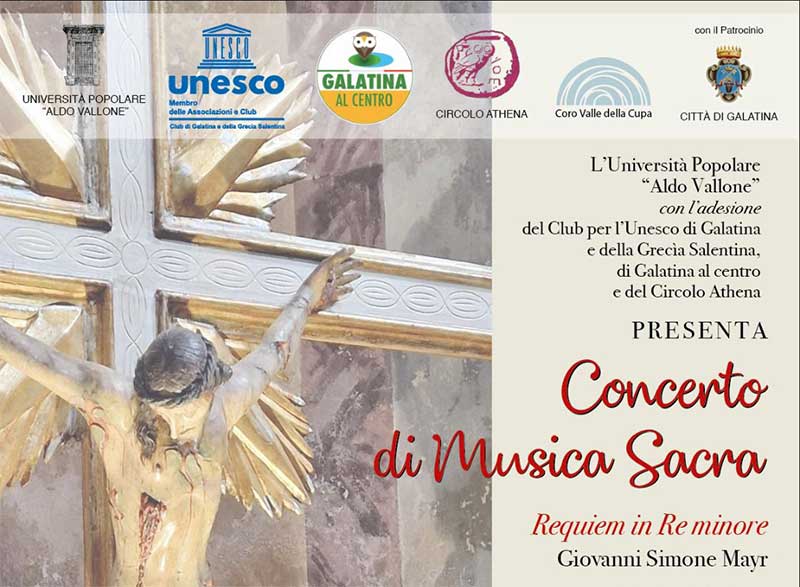 Galatina: il Coro Valle della Cupa in concerto nella Chiesa della Madonna del Carmine