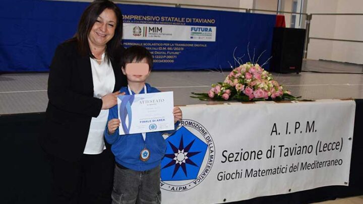 Polo 1 Galatina. Il talento che nasce tra i banchi: Tommaso e la magia dei numeri