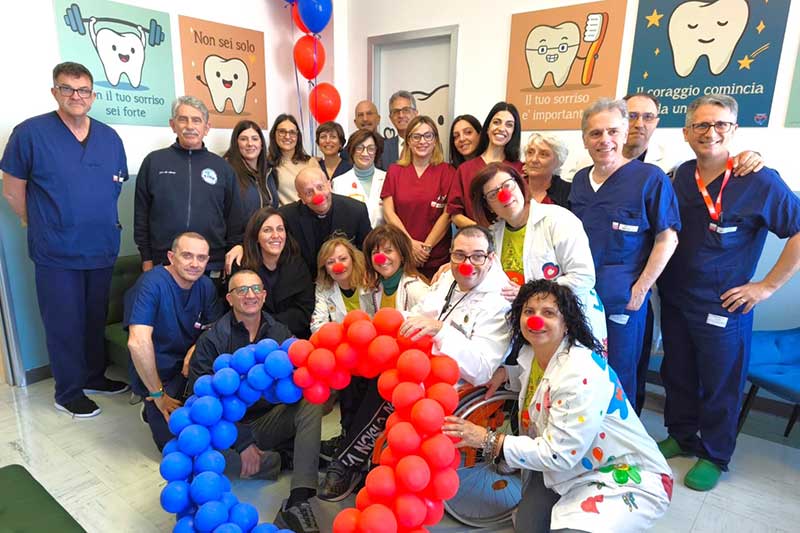 Donata l’umanizzazione della sala di attesa presso il Servizio di Odontoiatria Sociale dell’ospedale di Lecce