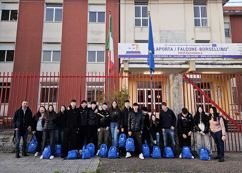 Viaggio di formazione scuola-lavoro per gli studenti dell’IISS “Laporta/Falcone-Borsellino” di Galatina