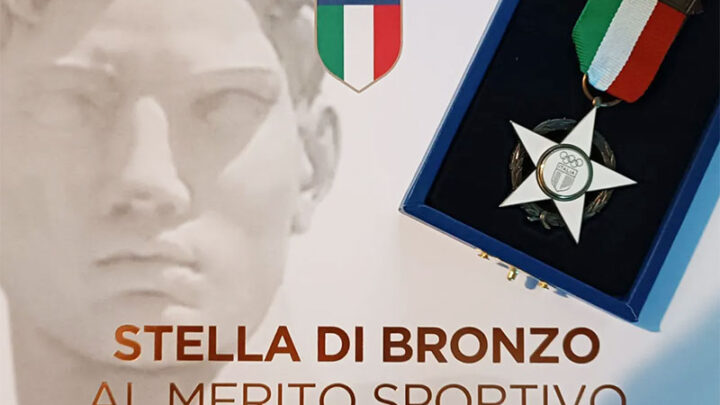 A Daniele Masciullo la Stella di Bronzo al Merito Sportivo del CONI