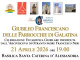 Giubileo Francescano delle parrocchie di Galatina