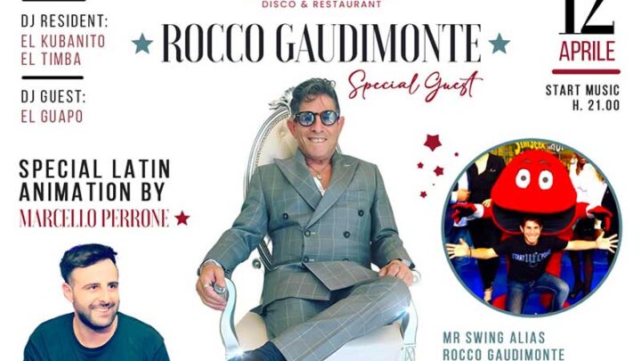 Rocco Guadimonte, ballerino e animatore del Gabibbo, ospite a Galatina